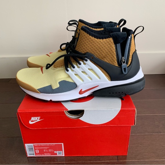 COPY - Brand new Nike Air Presto. Very Plush. Men’s Size 9. Gold and Yellow. - Picture 4 of 6